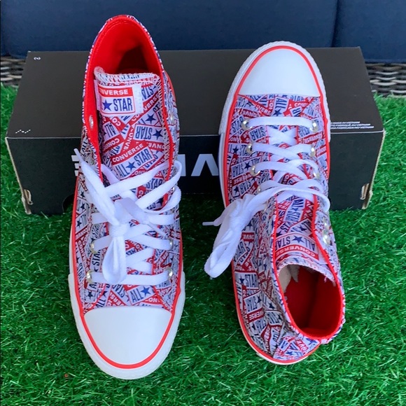 Converse CTAS Hi University red/white MEN’s - Picture 5 of 16